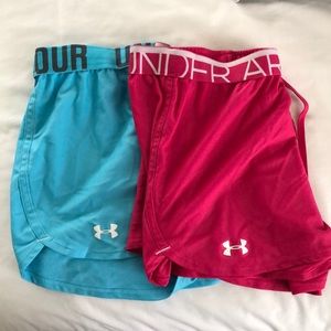 Bundle of 2 UnderArmour Shorts